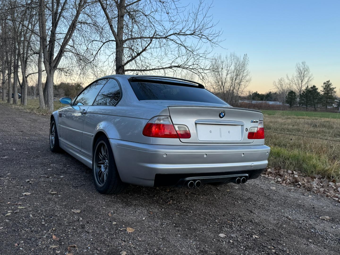 2003 Silver /Grey BMW M3 M3 (WBSBL93463J) with an 3.2-liter inline-six engine, SMG transmission, located at 2510 47th St. Suite 200, Boulder, CO, 80301, (303) 641-0333, 40.026196, -105.243217 - This Beautiful Newly Painted 2003 BMW M3 coupe is powered by a 3.2-liter inline-six linked with a six-speed SMG sequential transmission and a limited-slip differential was acquired by Boulder Motors, February 2023 in Boulder CO. A full Premium Synthetic Oil Service and Multi-Point Inspection was per - Photo#3